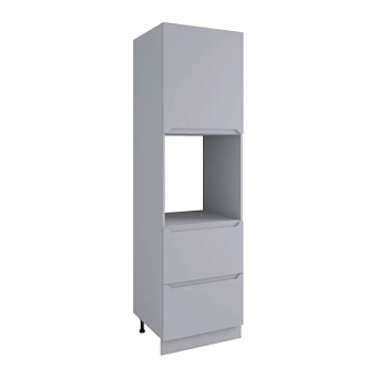 Пенал с нишей под духовку и ящиками Тренто Маус софт ПНЯ 600 правый