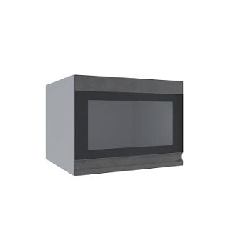 Верхний шкаф Скала Бетон тёмный ГВПГСФ 600