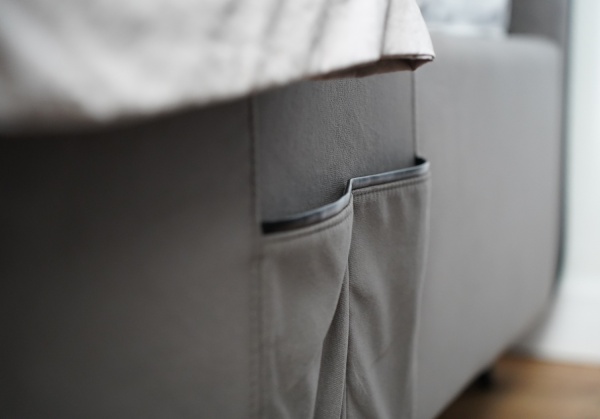 Кровать Венеция (М) 1,6 Графит Софт