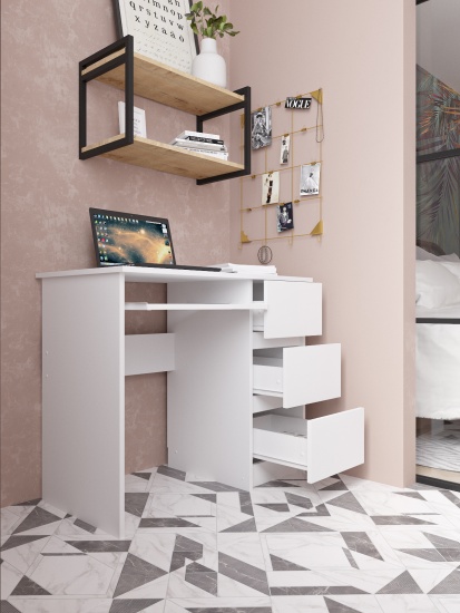 МС Мори Стол МС-6 правый (МП/3) Белый