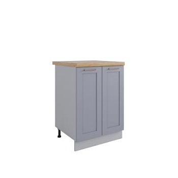 Стол Квадро Серый эмалит С 600