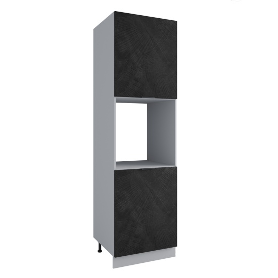 Пенал с нишей под духовку Фенис Палм Графит ПН 600