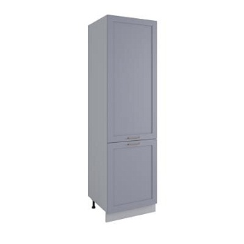 Пенал с нишей под духовку Квадро Серый эмалит ПН 600