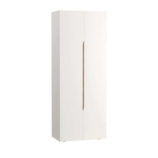 Муссон Шкаф двухстворчатый 13.198 белый/дуб эндгрейн