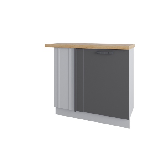 Стол Манго Графит МСУ 1000 стыковка с глубиной 330