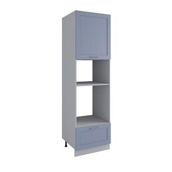 Пенал с нишей под духовку и СВЧ Квадро Лунный свет ПНС 600