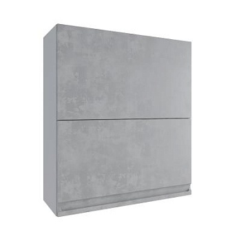 Верхний шкаф Скала Бетон светлый ВПГПМ 800