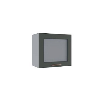 Верхний шкаф Квадро Оливково-зеленый ВПГС 500