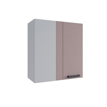 Верхний шкаф Ройс Пудра Скин ПУ 650