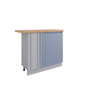 Стол Тренто Лунный свет МСУ 1000 стыковка с глубиной 330 левый