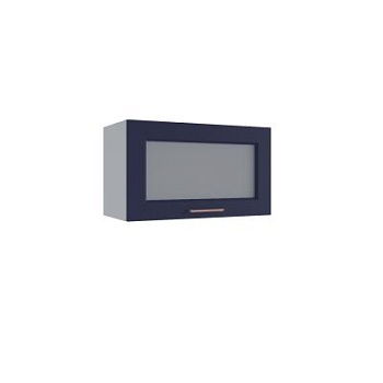 Верхний шкаф Квадро Черника ПГС 600
