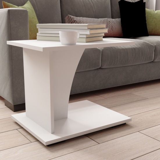 Журнальный стол СЖМ-3 белый