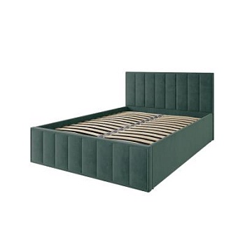 Кровать Лана (М) 1400x2000 Зелёный Софт с подъёмным механизмом