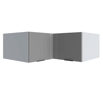 Верхний шкаф Мелисса Графит Скин ГПГУ 1000