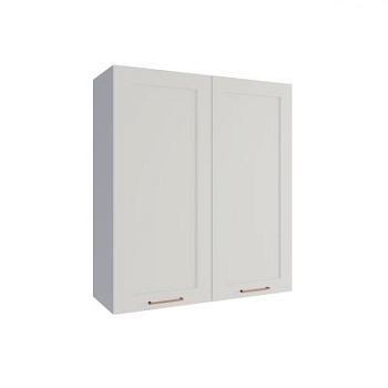 Верхний шкаф Квадро Ваниль кожа ВП 800