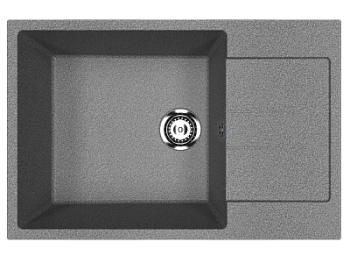 Мойка Ulgran U-602-309 темно-серый