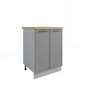 Стол Марта Графит Скин С 600