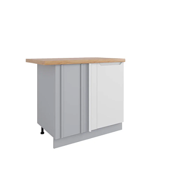 Стол Тренто Белый эмалит СУ 1050 левый