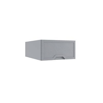 Верхний шкаф Арка Штукатурка серая АНП 400