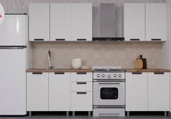 Кухня Лаванда 2.0 Молочный