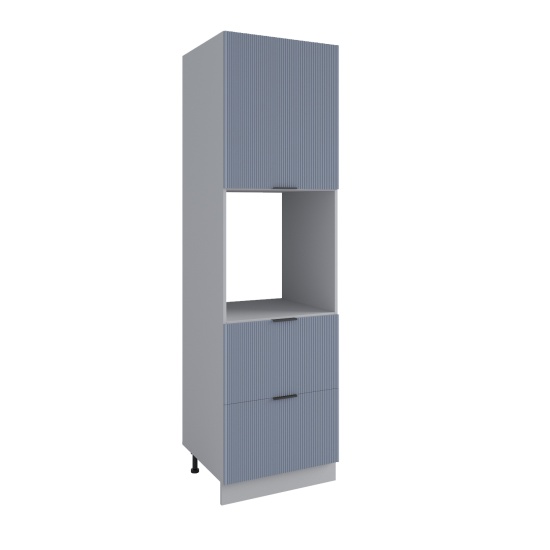 Пенал с нишей под духовку и ящиками Паола Блю ПНЯ 600