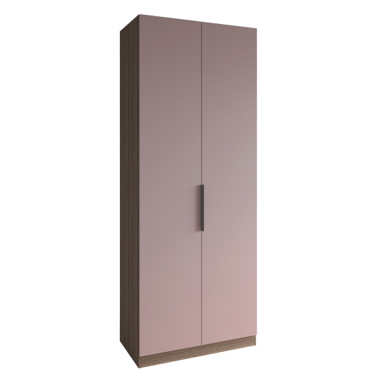 МС Роза Шкаф 900 Орех Франклин/Ройс Пудра скин