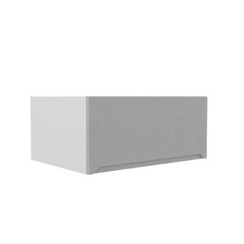 Верхний шкаф Тренто Штукатурка серая ГПГ 800