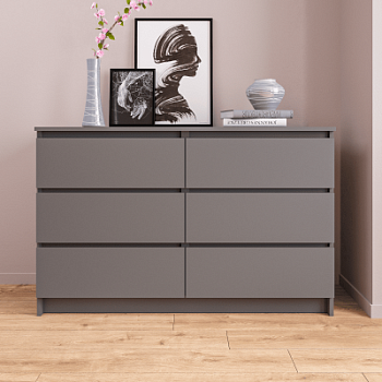 МС Мори Комод МК 1200.6 (МП) Графит