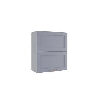 Верхний шкаф Квадро Серый эмалит ПГПМ 600