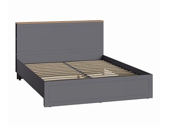 Остин Кровать 11.53 графит/дуб золотой