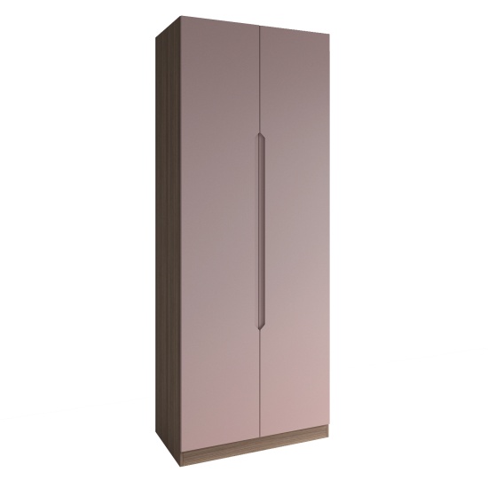 МС Роза Шкаф 900 Орех Франклин/Тренто Пудра скин