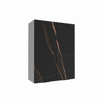 Верхний шкаф Монца Кварц черный ВП 700