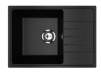 Мойка Practik PR-M 600-004 черный оникс PR-M 600-004