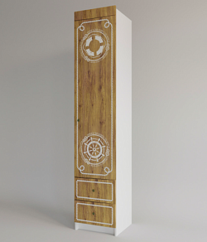 Шкаф одностворчатый Юнга ШД 450.1