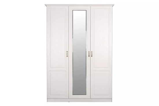 Ливерпуль Шкаф комбинированный 08.45.01 Белый/Ясень ваниль