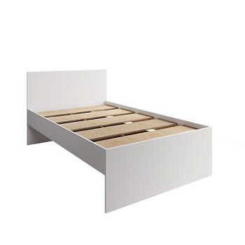 МС Мори Кровать КРМЯ 1200.1/1 (МП/3) Белый