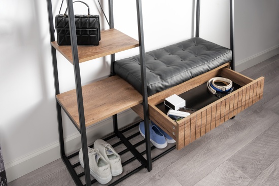 Модульная прихожая Гранд Дуб крафт табачный