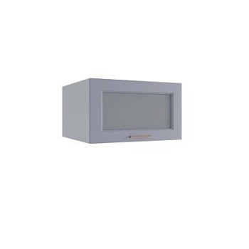 Верхний шкаф Квадро Серый эмалит ГПГС 600