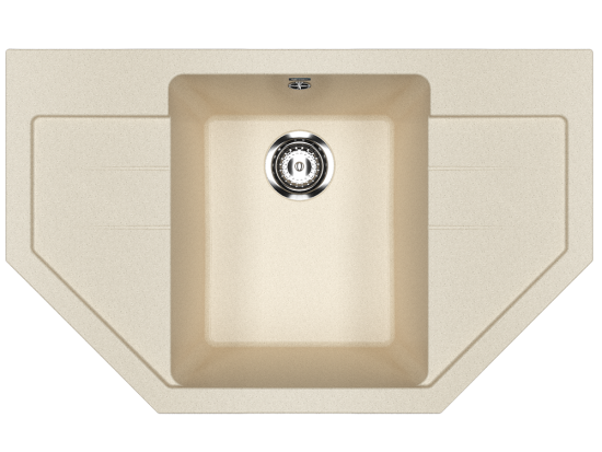 Мойка Ulgran U-609-328 бежевый