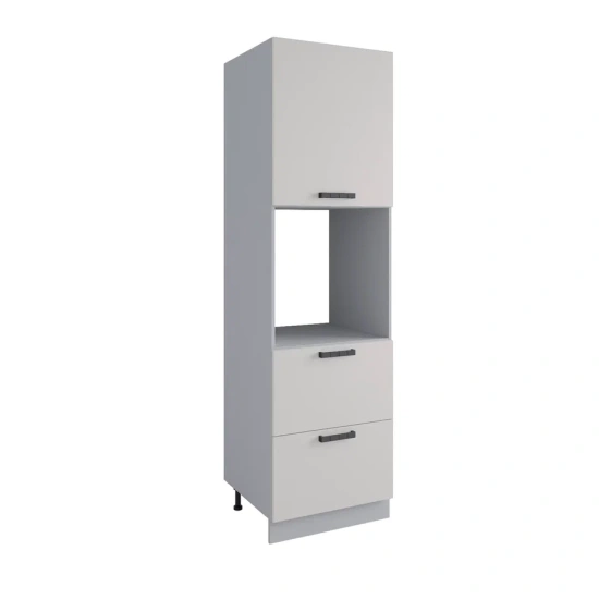 Пенал с нишей под духовку и ящиками Фортуна Бежевый ПНЯ 600