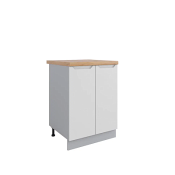 Стол Тренто Штукатурка белая С 600