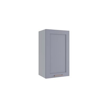 Верхний шкаф Квадро Серый эмалит П 400