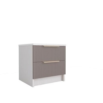 Тумба Лавис ТД 400.1 (Белый/Грей софт)