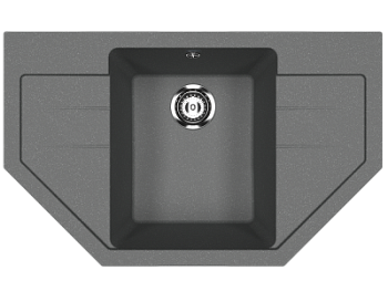 Мойка Ulgran U-609-343 антрацит