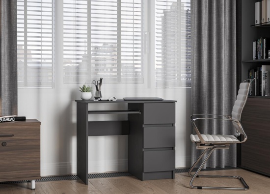 МС Мори Стол МС-6 правый (МП) Графит