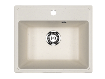 Мойка Practik PR-M 490-001 белый камень PR-M 490-001