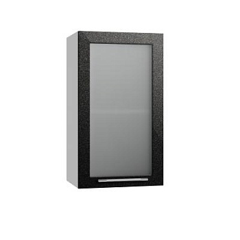 Верхний шкаф Олива Чёрный ПС 400