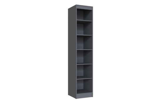 Спальня Мэнкс Пенал открытый МСП-21 серый графит