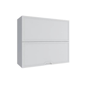 Верхний шкаф Арка Штукатурка белая ПГПМ 800