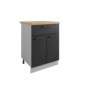 Стол Ройс Гранит Оникс С1ЯШ 600